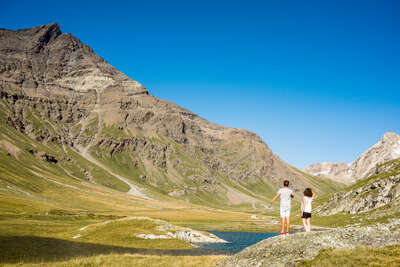 Spaziergang auf dem Plateau der Grande Sassière